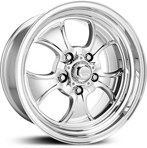 16x9.5 American Racing Hot Rod VN450 Hopster Polished MID