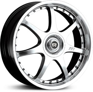 19x7.5 Motegi FF7 Silver FWD