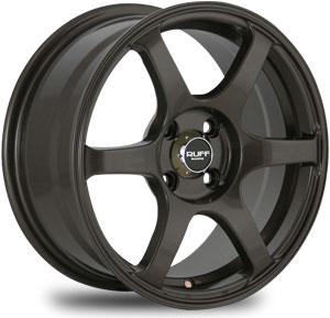 15x7 Ruff Racing R335 Hyper Black HPO