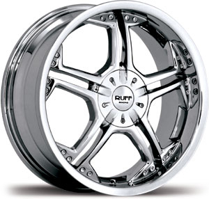 18x7.5 Ruff Racing R935 Chrome HPO