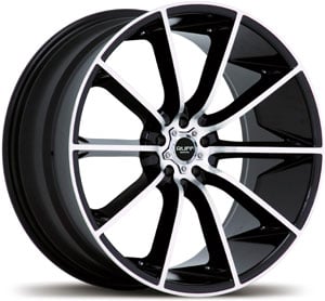20x8.5 Ruff Racing R943 Black / Machined Face MID