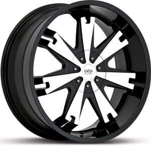20x8.5 Status Soldier Black / Machined Face RWD