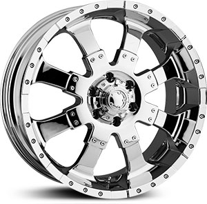 22x9.5 Ultra Goliath 223/224 Chrome REV