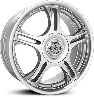 16x7 American Racing Estrella AR95 Machined w/ Clear Coat HPO