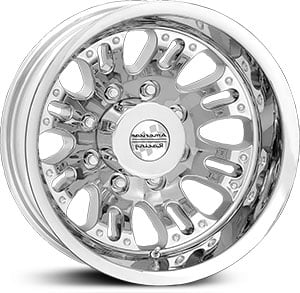 17x6.5 American Racing Deuce Dually Chrome HPO
