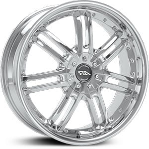 16x7 American Racing Haze Chrome HPO