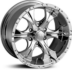 17x9 Helo HE791 Maxx Chrome RWD