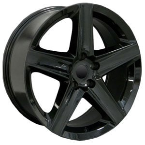 20x9 Jeep Cherokee JP06 Replica Black HPO - 8537974