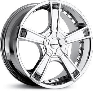 20x8.5 KMC Swindle Chrome HPO