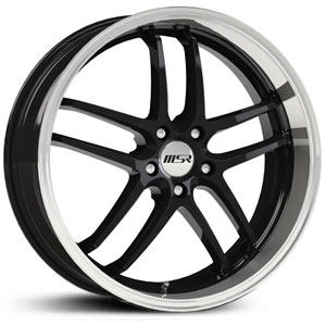 18x7.5 MSR 085 Super Finish Black HPO