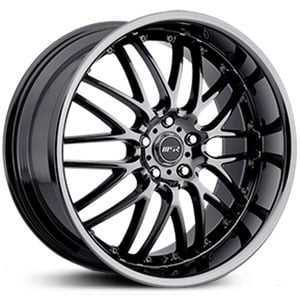 20x8.5 MSR 093 Hyper Black MID