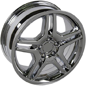 18x9 Mercedes Benz AMG MB02 Replica Chrome HPO