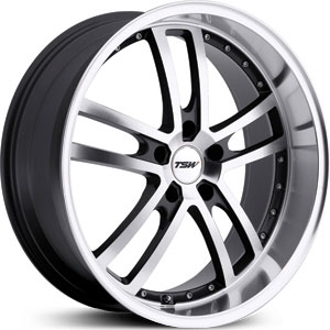 20x10 TSW Cadwell Gunmetal/Mirror Cut Face HPO