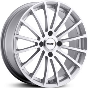 17x7 TSW Mallory Hyper Silver 4 Lug HPO
