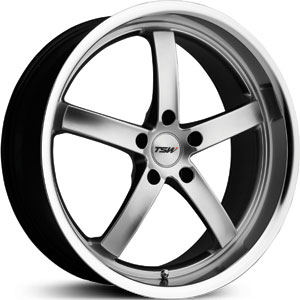 20 x 8.5 TSW Nogaro Hyper Silver/Machine Cut Lip RWD