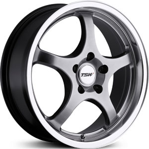 19x9.5 TSW Volcano Hyper Black Lug HPO
