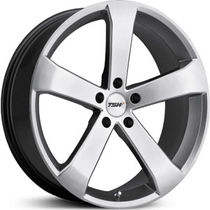20x8.5 TSW Vortex Hyper Silver HPO