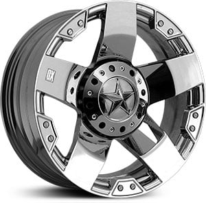 20x8.5 XD Series Rockstar XD775 Chrome RWD