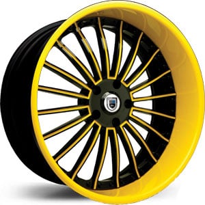 Asanti AF 122 Black/Yellow Accents