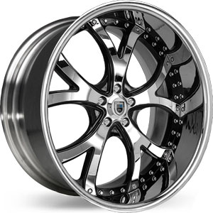 Asanti AF 143 Black/Chrome Accents