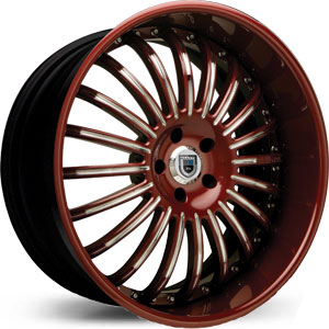 Asanti AFC 402 Black/Red and Chrome