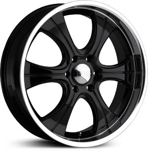 20x8.5 Boss 315 Black HPO