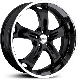 22x9 Boss 329 Black HPO