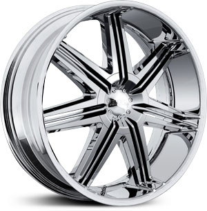 22x9.5 Boss 332 Chrome MID