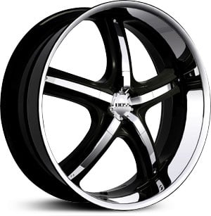 Boss 333 Black w/ Chrome Inserts