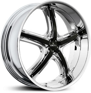 Boss 333 Chrome w/ Black Inserts