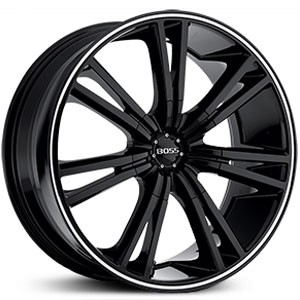 Boss 339 Black with Superfinish Stripe