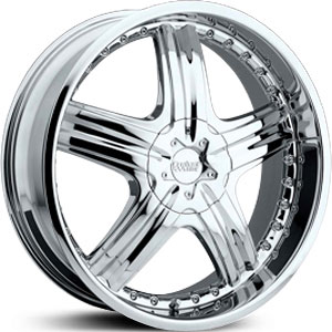18x7.5 Cruiser Alloy Genesis 905C Chrome FWD