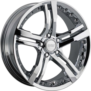 20x8.5 Cruiser Alloy Switchblade 5 Chrome HPO