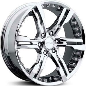20x9 Cruiser Alloy Switchblade 6 Chrome MID