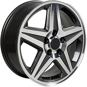 17x6.5 Chevy Impala/Monte CV51 Carlo Replica Gunmetal