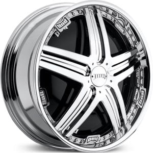 32x10 Dub Delusion Spinner Chrome MID