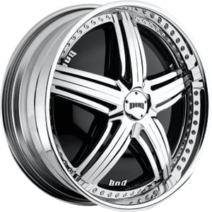 30x10 Dub Padrone Spinner Chrome MID