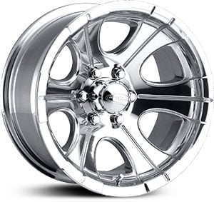 15x8 Eagle Alloy 135 Polished NEG