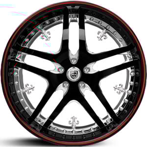 26 Lexani LT701 Black/Custom Coloring FWD