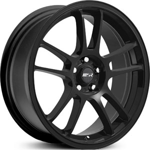 17x7.5 MSR 043 Black HPO