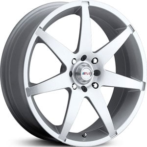 17x7 MSR 126 Silver HPO