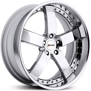 22x9 Petrol Traviata Chrome RWD