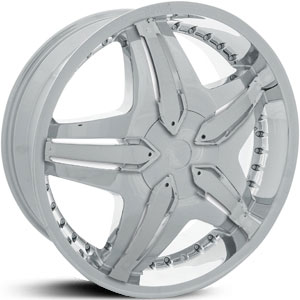22x8.5 Mega 008 Chrome HPO