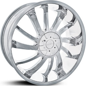 20x8.5 Shooz 010 Chrome RWD