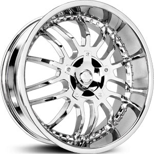 18x8 Verde V40 Lockdown Chrome RWD