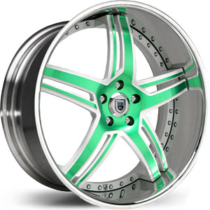 19 Asanti AF162 Chrome/Custom Colors FWD