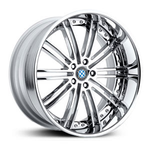19x8.5 Beyern Baroque Chrome MID