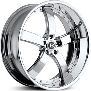 20x10 Boss Modular Series 61 Chrome RWD