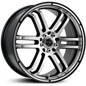 Drifz 207MB FX Machined Face and Lip/Gloss Black Accents