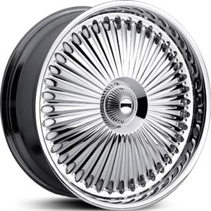 22x8.5 Dub Bellagio Spinner Chrome RWD